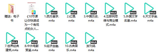 绛妖精《10节课让你快速成为一个有观点的女性》网盘下载