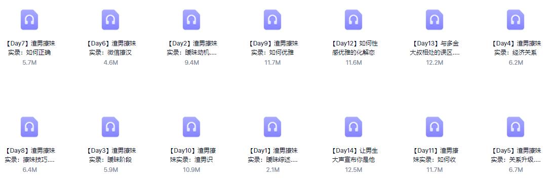 chic原醉《最有趣的撩汉课程：渣男撩妹实录》百度云下载