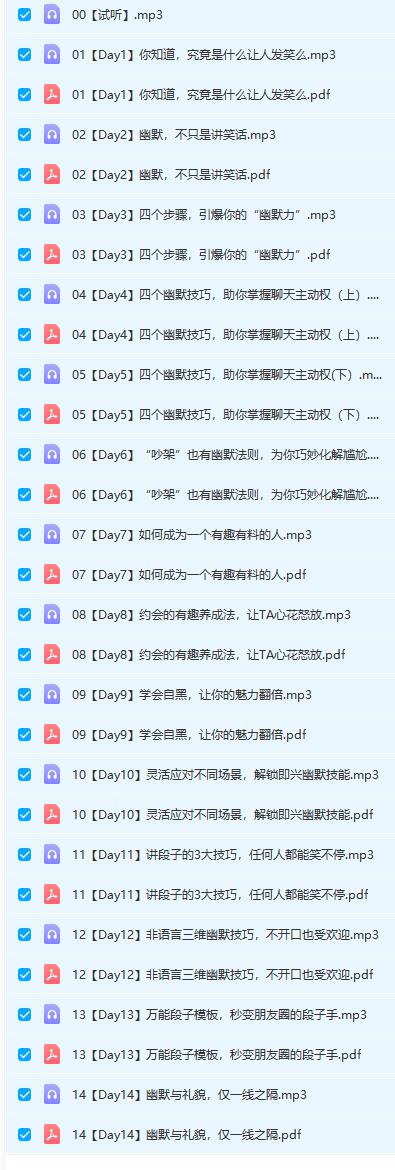 Chic原醉《如何有趣地聊天（完结）》网盘下载