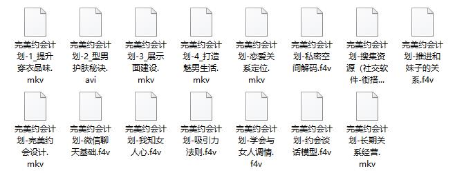 02043530423 悦爱情感《完美约会计划5.0》
