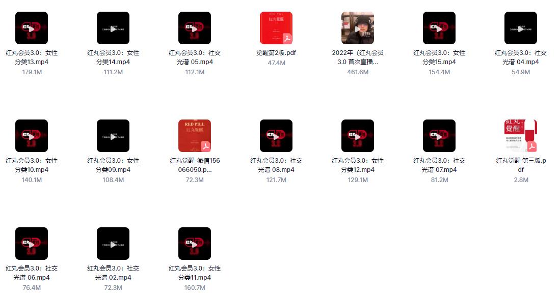 Chris柯李思《红丸会员3.0Plus》更新中百度云下载