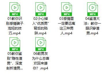 陆琪《鉴渣大法：教你一眼识别渣男》
