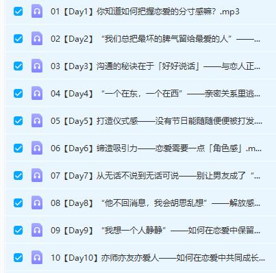 Chic原醉《你必须知道的恋爱礼仪课》网盘下载