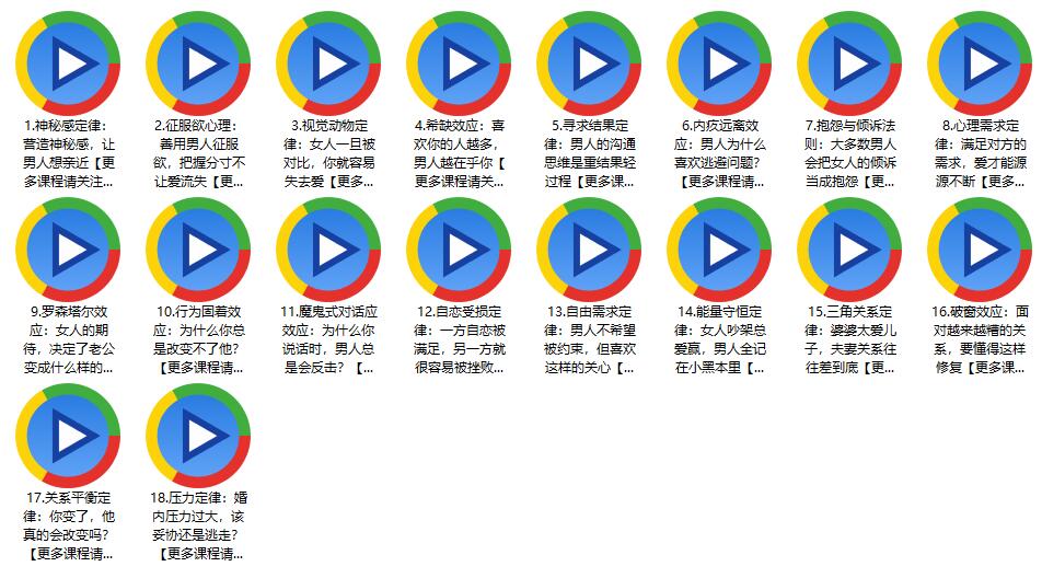 06062917784 《18个婚恋心理操控术》百度网盘免费下载