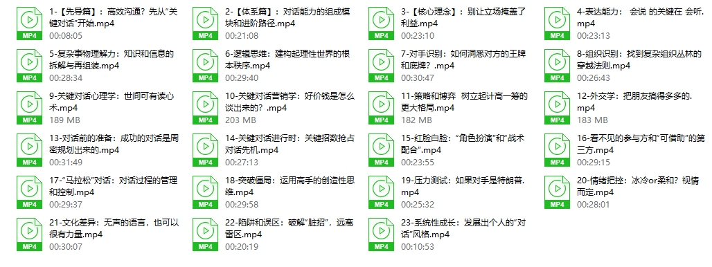 关键对话20讲：如何成为沟通高手
