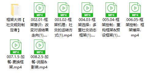 社交光谱 框架大师