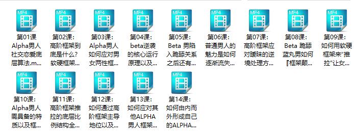 《搭讪大师良叔1.0+2.0课程》百度网盘下载