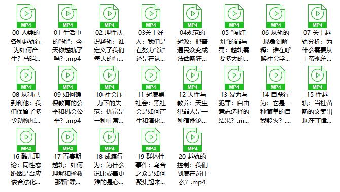 马凯教授的社会学：人类的越轨行为研究