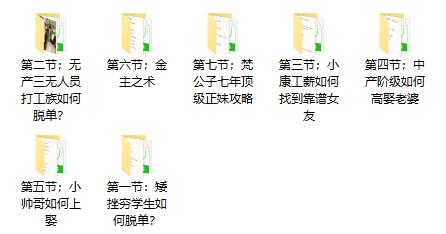 2023梵公子《中国各阶层脱单指南》