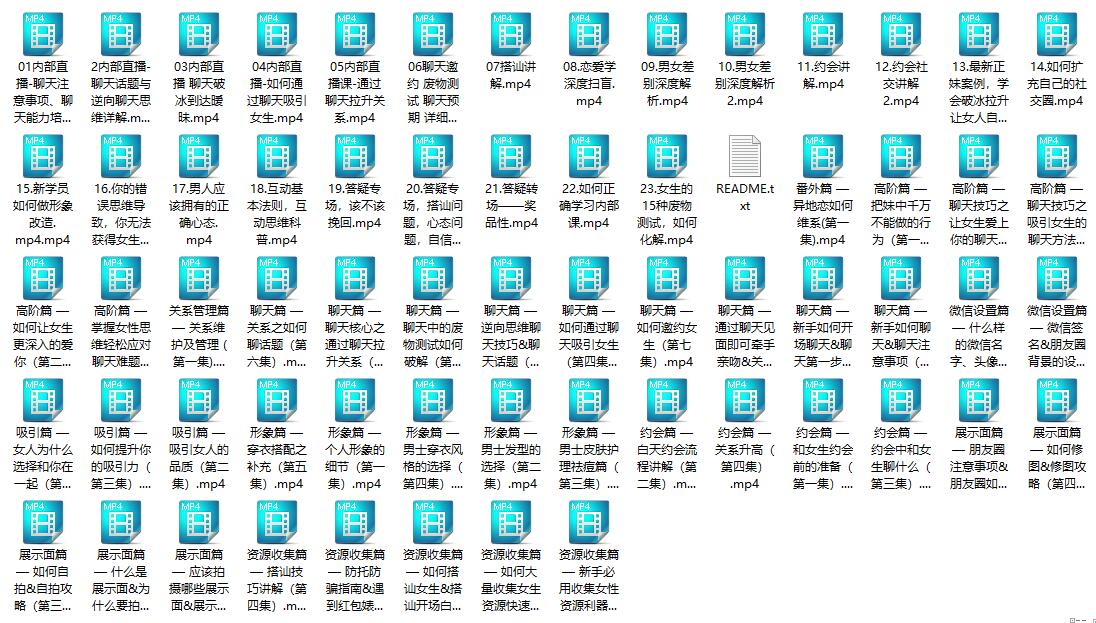 14080841292 魅力男神系列《恋爱方法课》百度网盘下载
