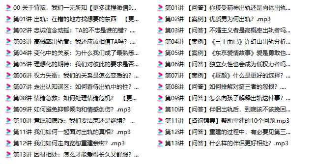 《出轨心理学》百度网盘下载