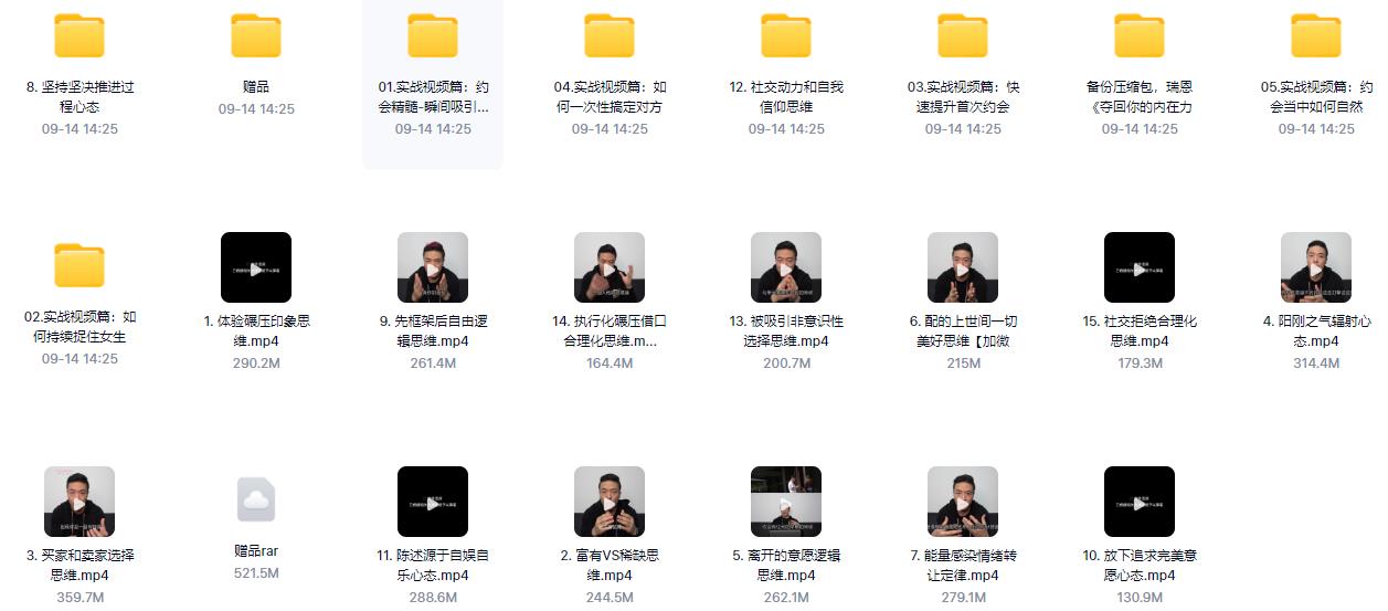 瑞恩情感课程《夺回你的内在力量》钻石版百度云下载