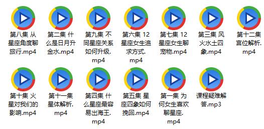 魔卡私教2.0《星座恋爱锦囊》百度网盘下载