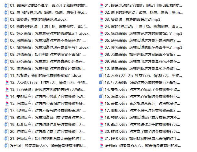 《姜振宇微表情读心21讲（完结）》百度网盘下载