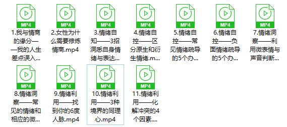 18004951631 杨文利《女性情商课》线上视频课