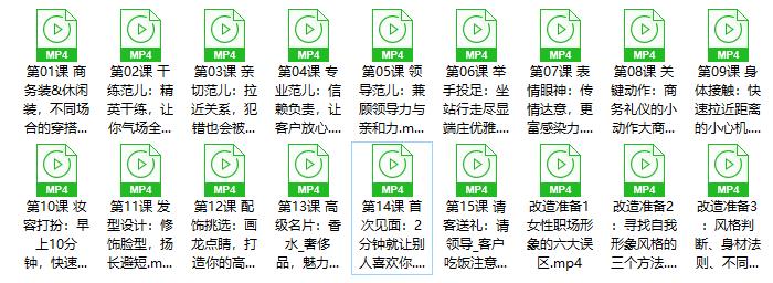 王沁云《女性魅力形象课》迪丽热巴形象私教