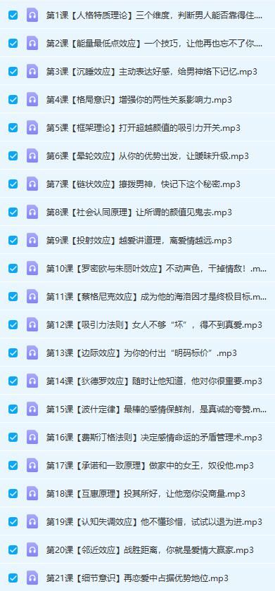 拯救单身的恋爱心理学，找个好男人来爱你