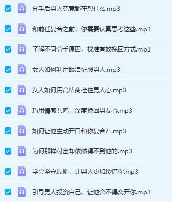 花镇-挽回爱情必修课，捉住男人弱点，营造有安全感的高质量爱情