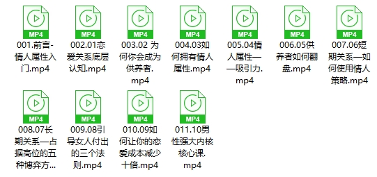 子轩《情人属性入门课》网盘下载