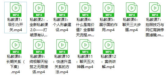陈哥《男神蜕变私教课2.0》网盘下载