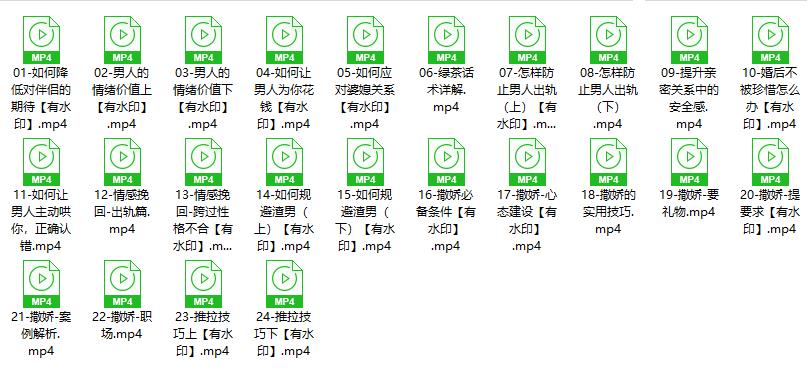 115.公瑾03情商《女性智慧》个人成长-298元
