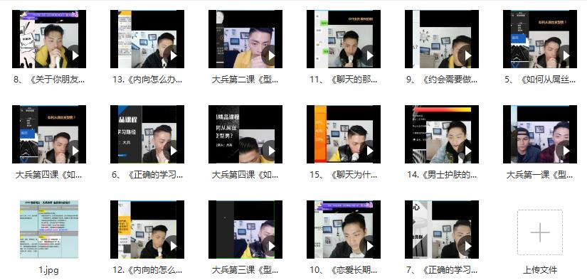 大兵《男生时尚服装搭配教程》完结