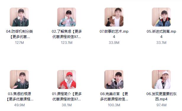 28093303217 红药丸《克服焦虑与恐惧》百度云下载