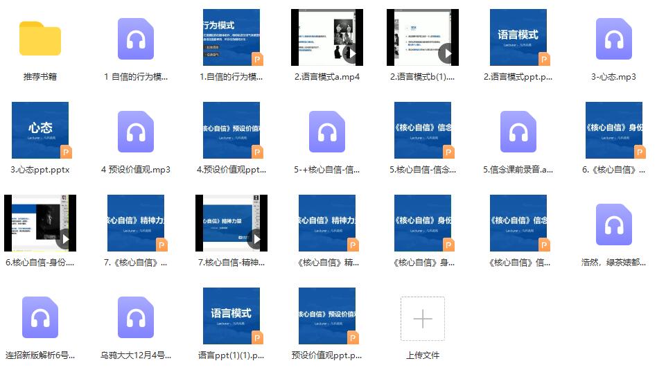 29095209127 乌鸦救赎《核心自信》走出自卑,拥抱自信