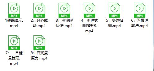 赛维《赛维舒压冥想系列》8节视频