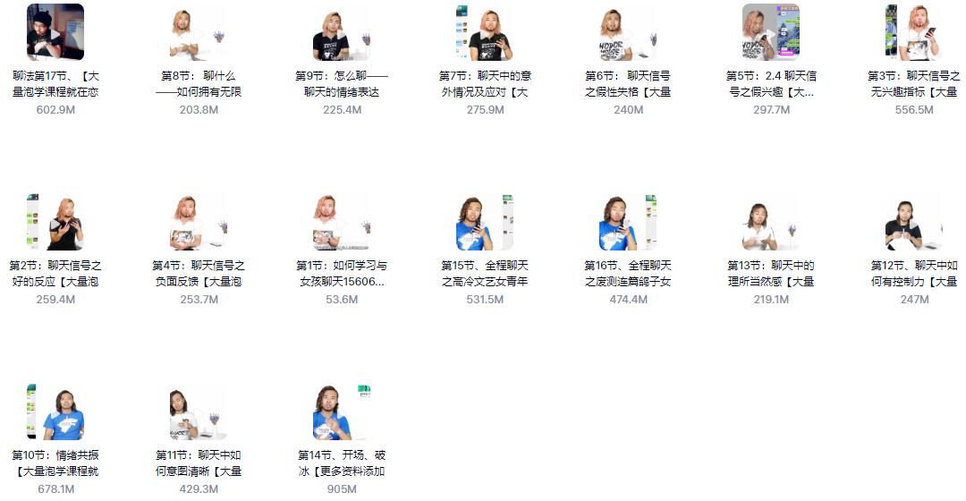 （精品聊天课程）聊天运用pimp_百度网盘下载