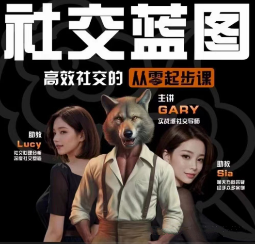 探花「社交蓝图」从零到社交高手系列课情商提升构建社交体系