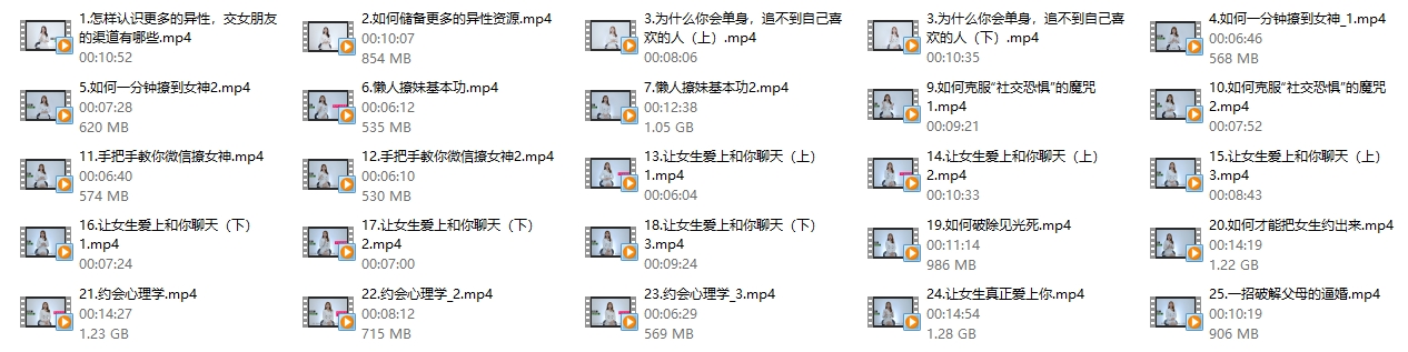 萱萱付费专栏《28天脱单秘籍》完整版