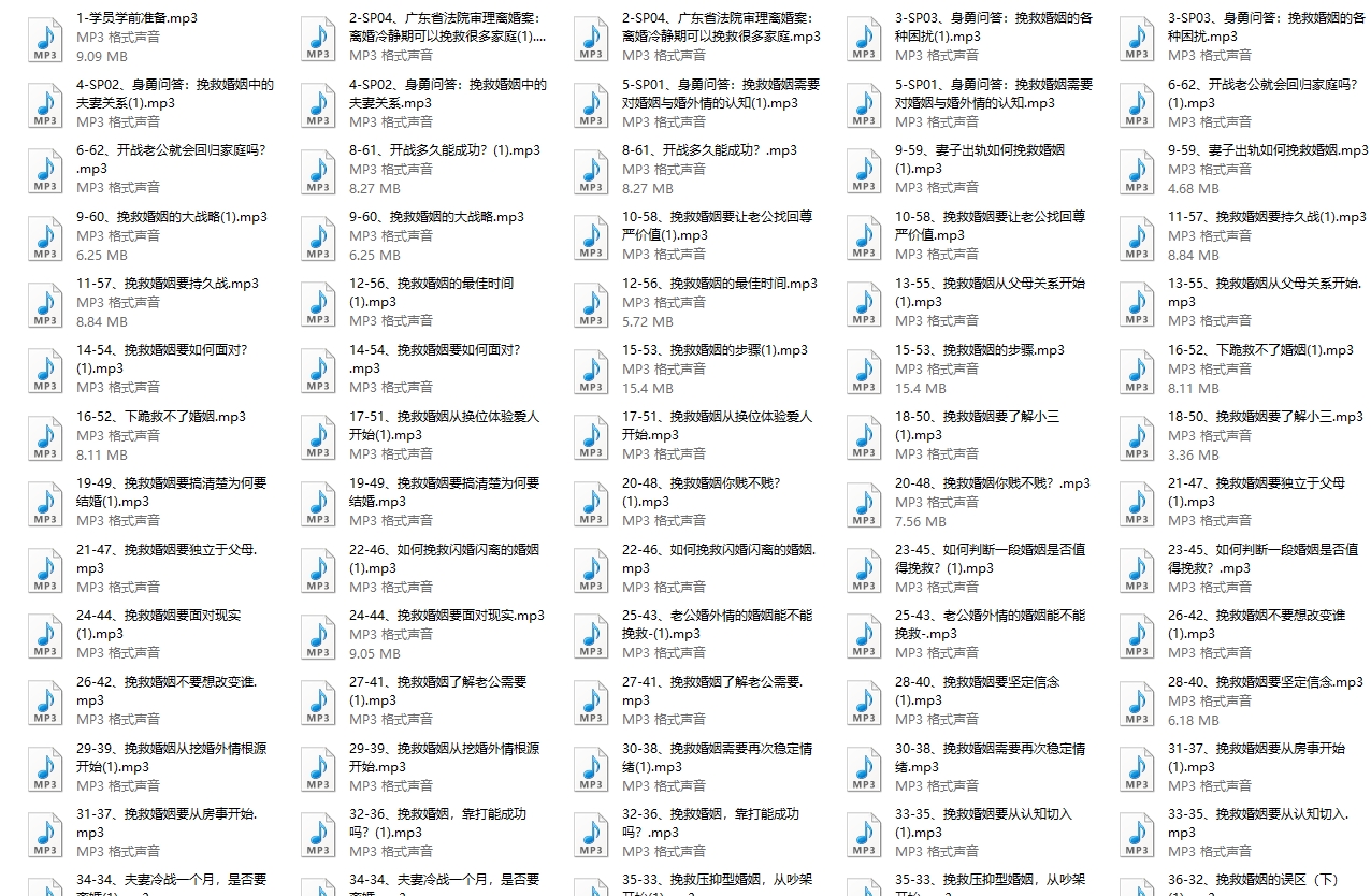 28005850925-32 朱身勇《挽救婚姻有方法》音频