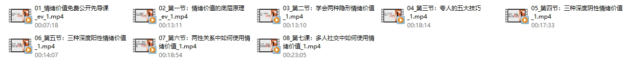 方赏《情绪价值入门课》价值699