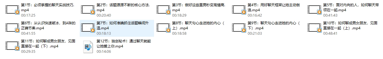 默辰《无限话题实战聊天》八年实战教学