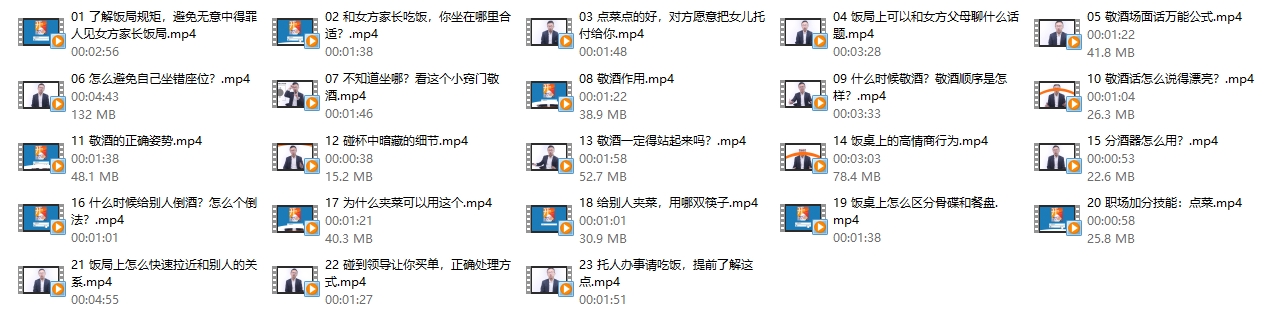 成真开世面之《饭局达人》