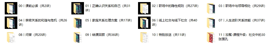 熊太行《关系攻略》 完结