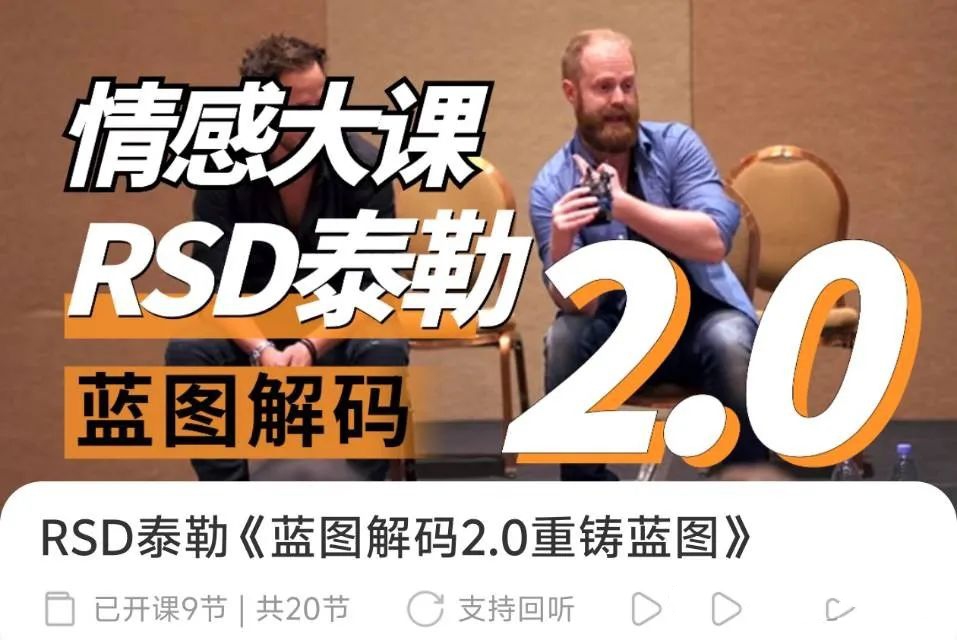 RSD泰勒《蓝图解码2.0重铸蓝图》