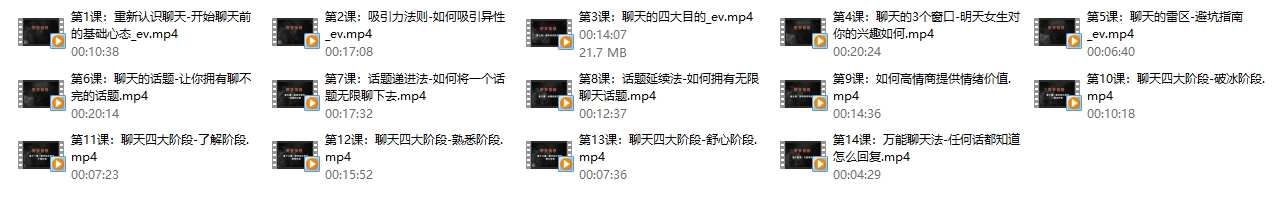 线上聊天法，学会如何和喜欢的人聊天