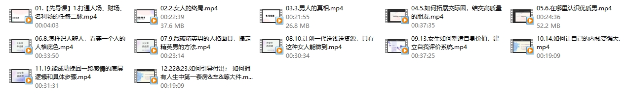 麻辣小K《大女主养成课 》