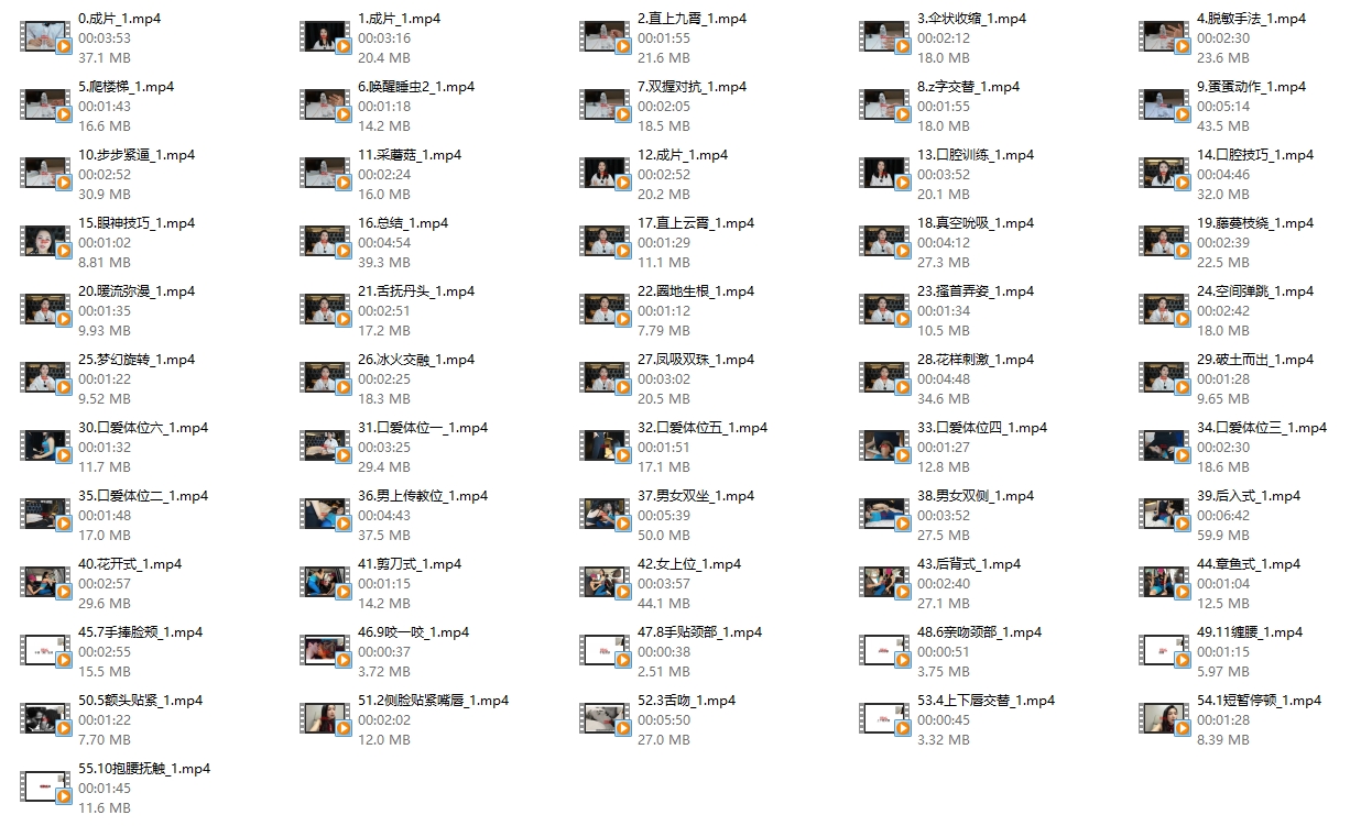 东方情韵-情爱功法亲密关系技巧（56集）
