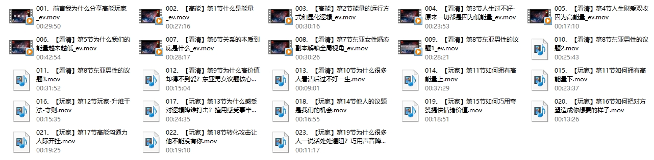 高能玩家女性成长计划