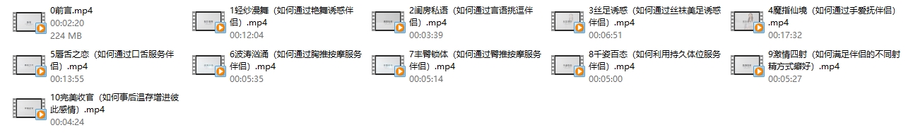 铁牛私房课 闺房秘术