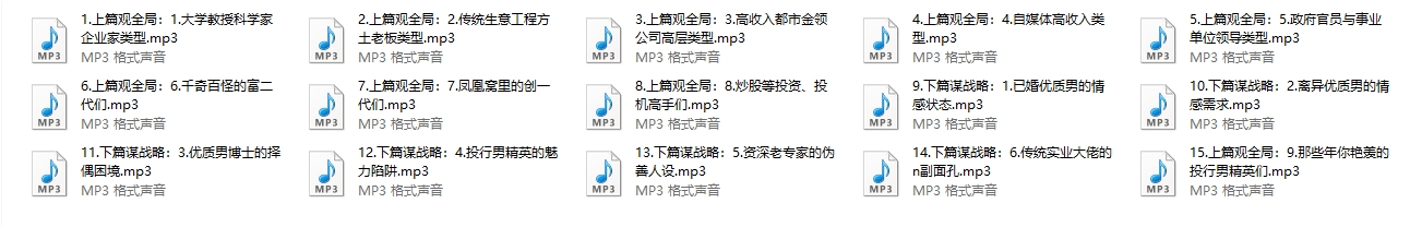 火锅姐《成功男人的A.B面》15节