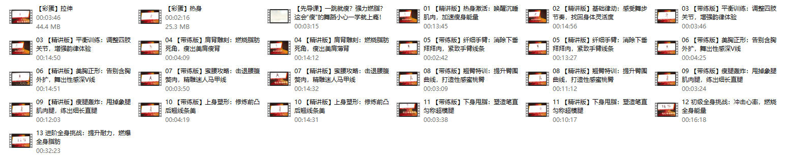 快乐速瘦Zumba舞:巨燃脂轻松甩肉跳出性感散发自信(完结)